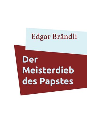 cover image of Der Meisterdieb des Papstes
